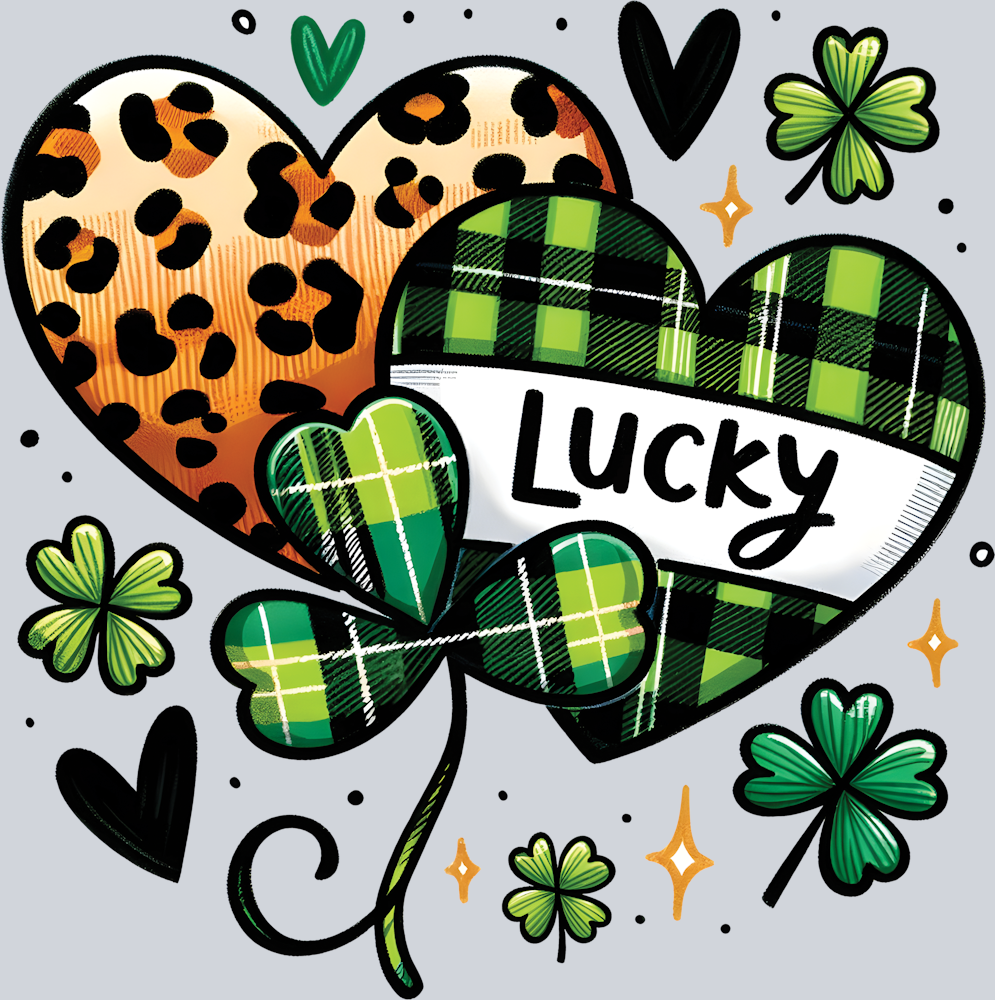 DTF Transfer St. Patrick's Day - Lucky