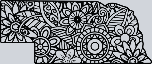 DTF Transfer Nebraska - Mandala