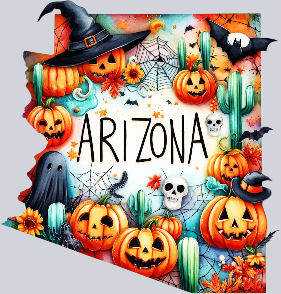 DTF Transfer Halloween States - Arizona