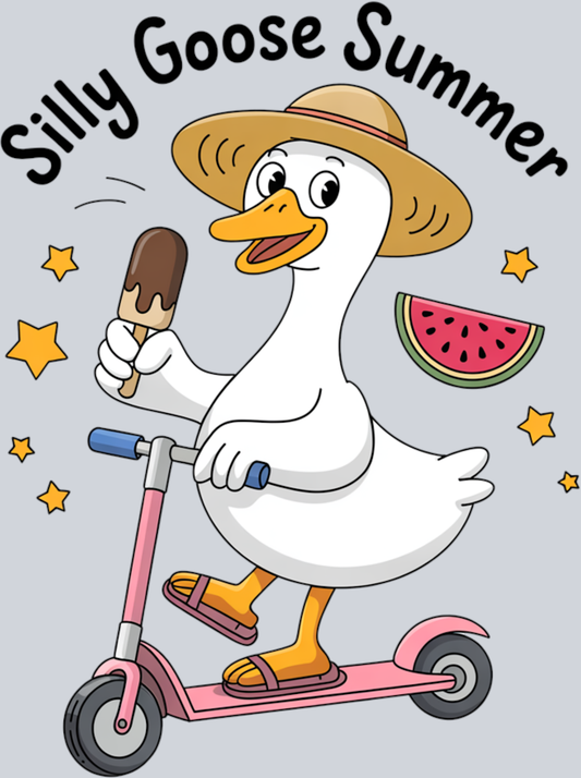 DTF Transfer Fowl - Silly Goose Summer
