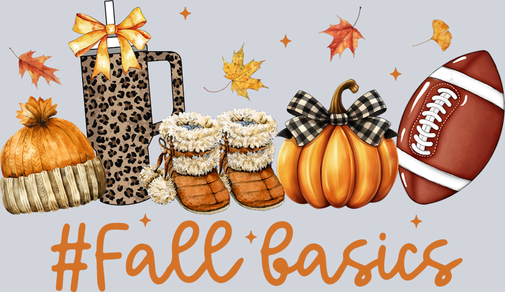 DTF Transfer Football - Fall Basic
