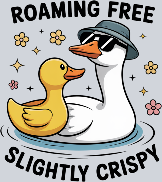 DTF Transfer Fowl - Roaming Free Slightly Crispy