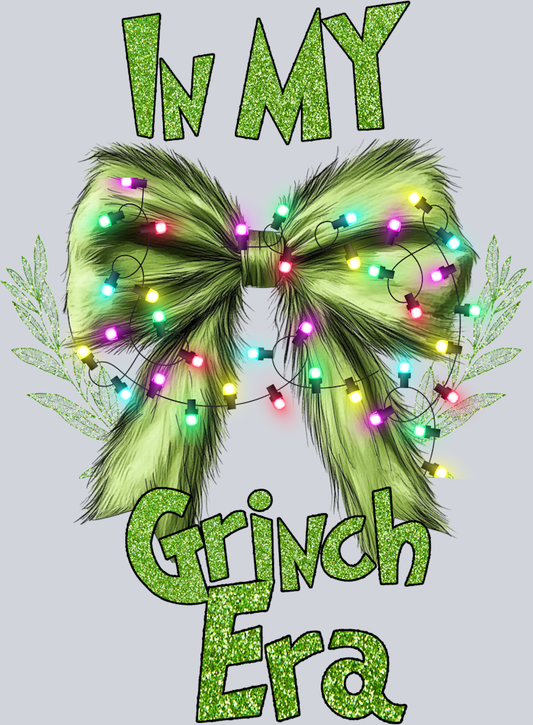 DTF Transfer Christmas - In My Grinch Era