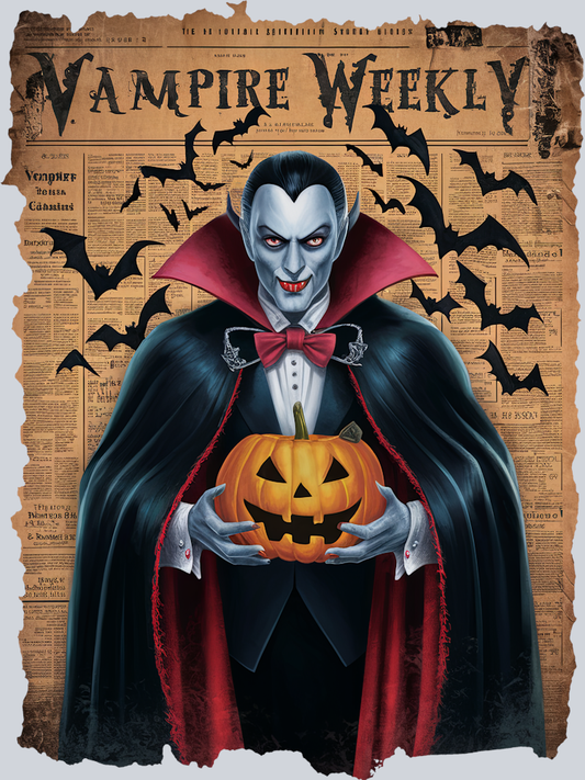 DTF Transfer Halloween - Vampire Weekly