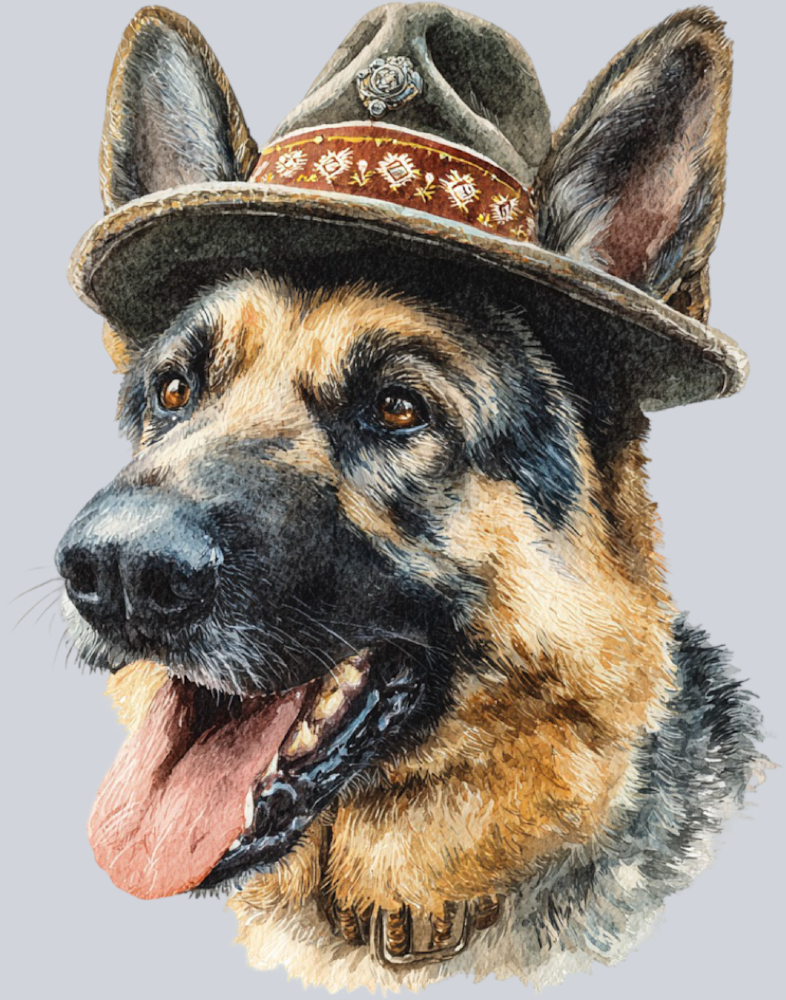 DTF Transfer Oktoberfest - German Sheppard