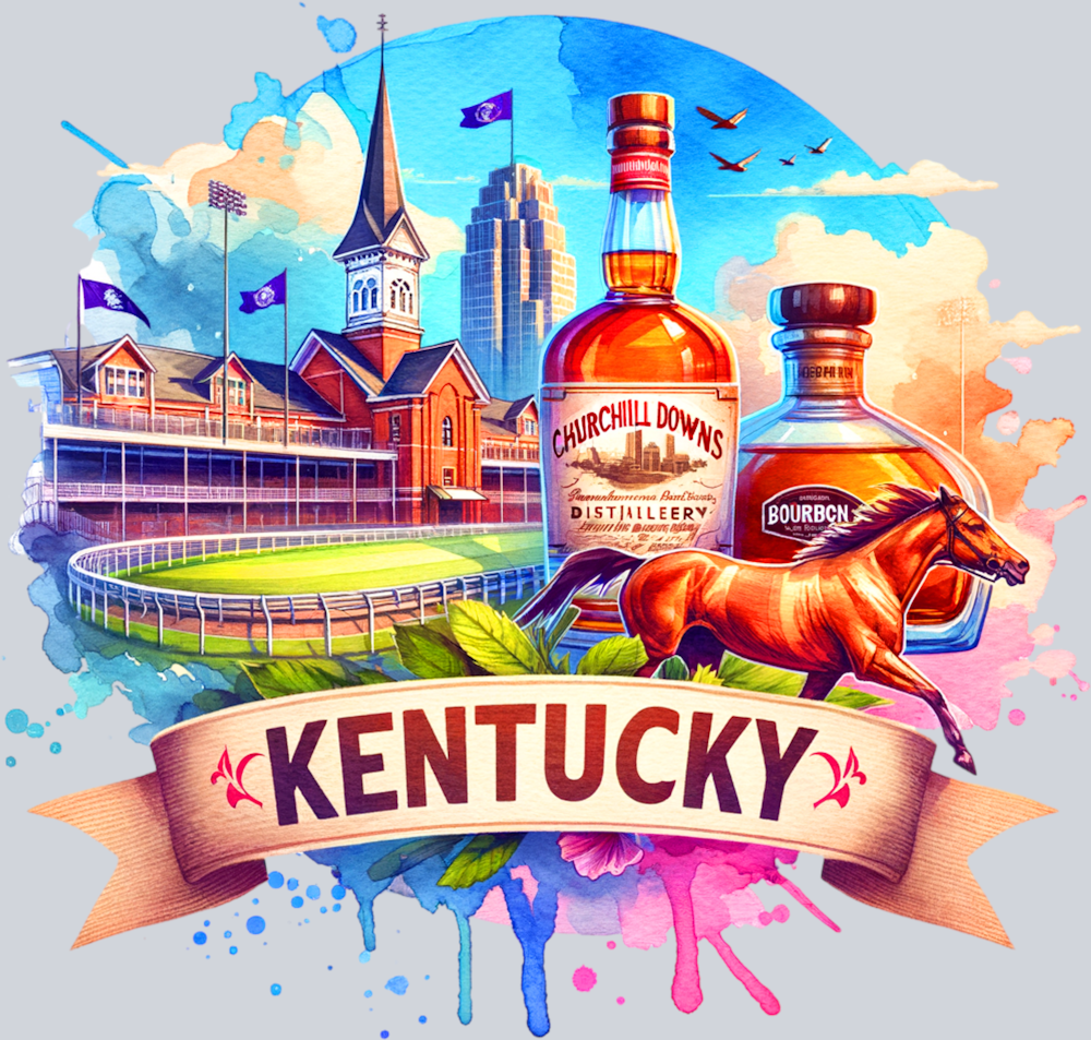 DTF Transfer Kentucky Derby