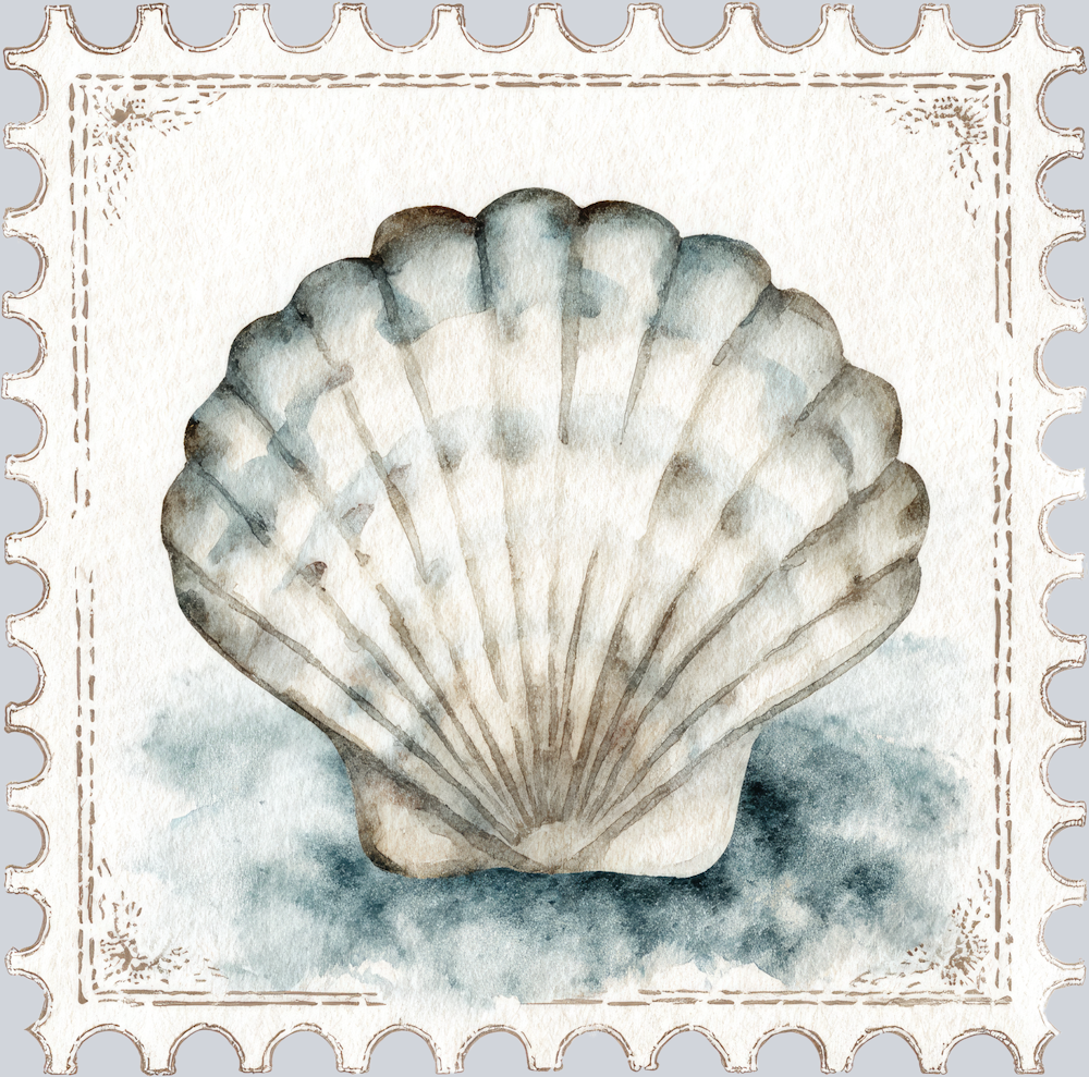 DTF Transfer High Seas - Postage Shell