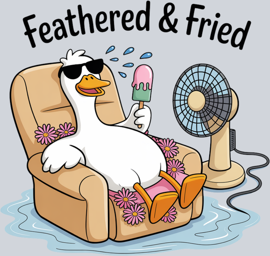 DTF Transfer Fowl - Feathered & Fried