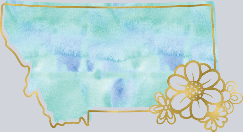 DTF Transfer Montana - Watercolor