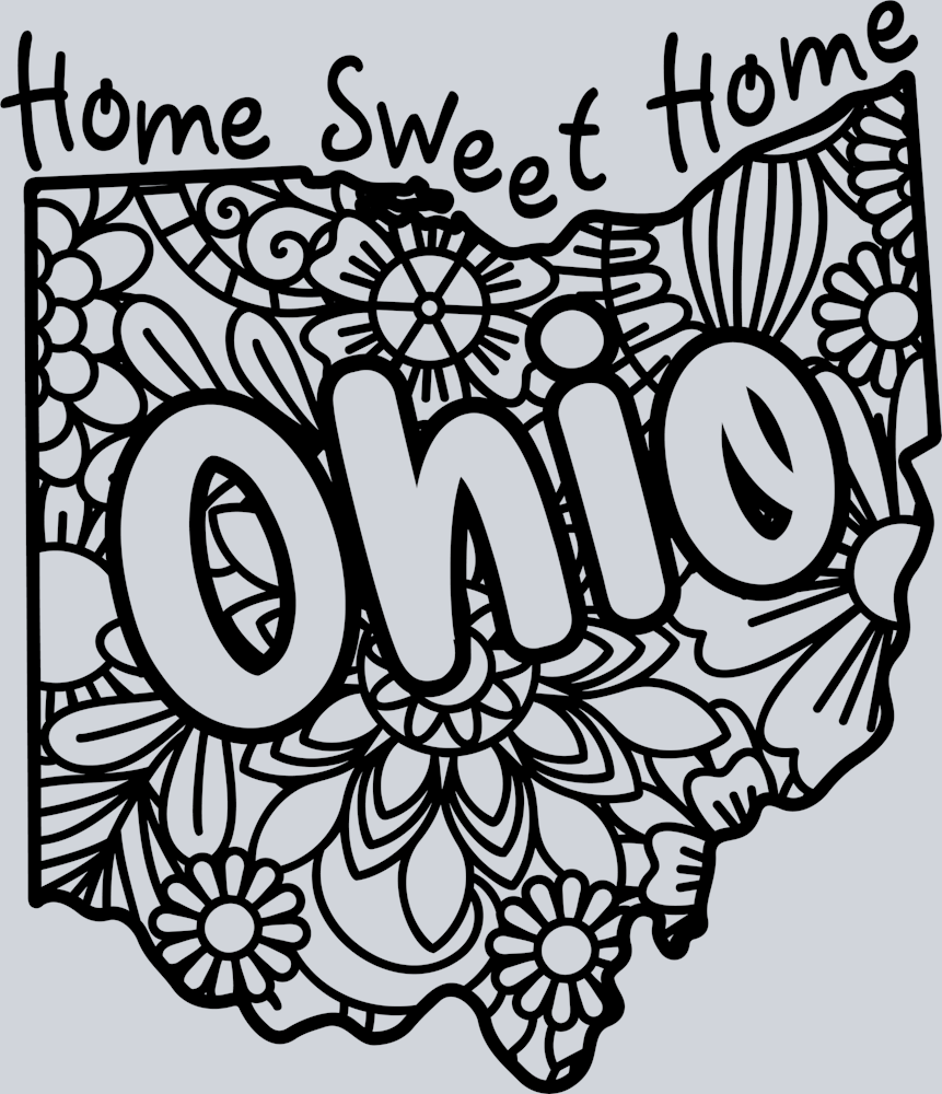 DTF Transfer Ohio - Home Sweet Home
