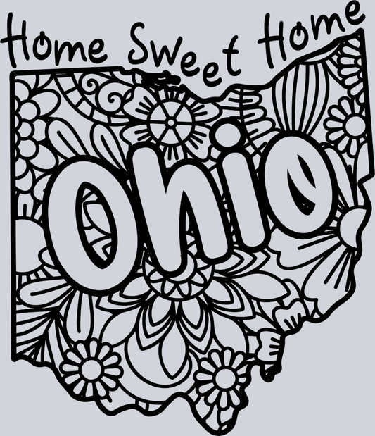 DTF Transfer Ohio - Home Sweet Home